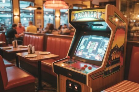 Arcade-Cabinet Booths: Bringing Retro Game Aesthetics to Restaurant Seating arcade cabinet