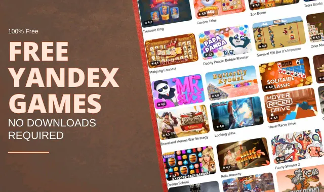 Yandex Casual Games:Play Free Browser Games Instantly Yandex casual games